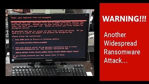 Petya ransomware #( 300$ Bitcoins to decrypt File systems )