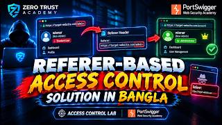 Referer-based Access Control | Solution in Bangla | PortSwigger Access Control Lab