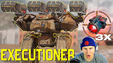 This Is Just Ridiculous... 3x Executioner Behemoth INSTANT Kills Every Robot... | War Robots