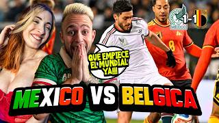🇪🇸ESPAÑOLES REACCIONAN al MÉXICO🇲🇽 vs BÉLGICA!