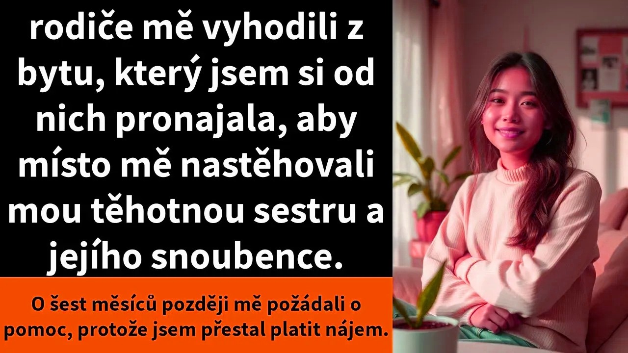 „Jednou jsem se na rodinné večeři dozvěděla, že mě vlastní matka vyhodí z bytu, který jsem považovala za svůj domov, a že za něj budu muset dál platit nájem, i když v něm už nebudu bydlet. A pak...