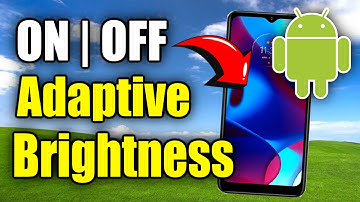 How to Turn ON or OFF adaptive Brightness on Android Device (Best Method)