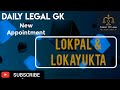 Legal GK | New Appointment - Chairperson of the Lokpal of India | Deeksha Jain