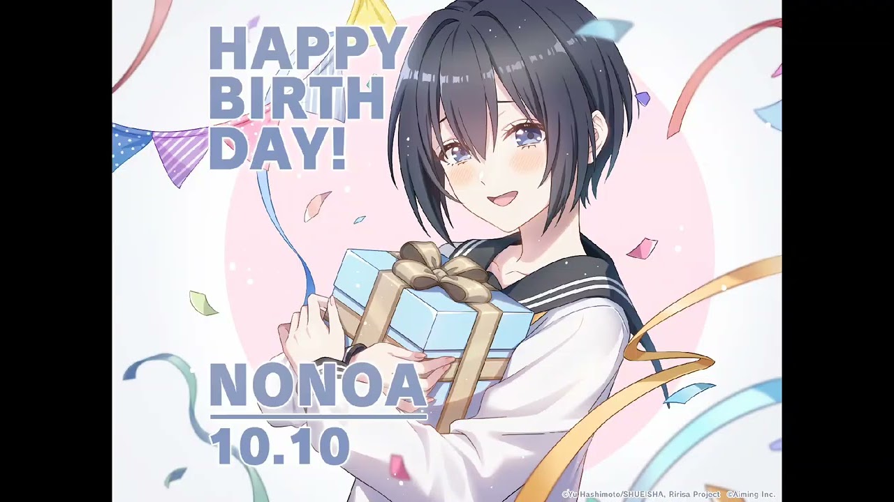Happy birthday nonoa (2.5 dimesion senduction Edit HD 