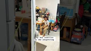 zipstring | myson reaction😱 #Zipstring #toys #kidstoysreview