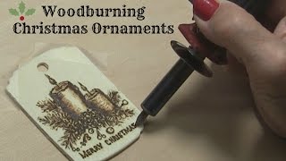 Pyrography Tutorial: Wood Burning a Candle Ornament Its getting close to Christmas, so here