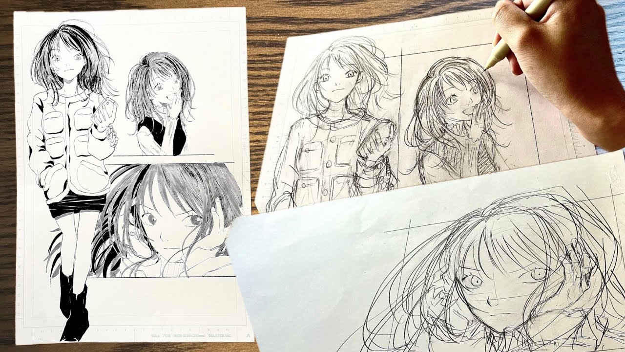 How I Design Characters for My Original Manga