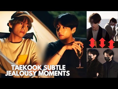 TAEKOOK SUBTLE JEALOUSY MOMENTS