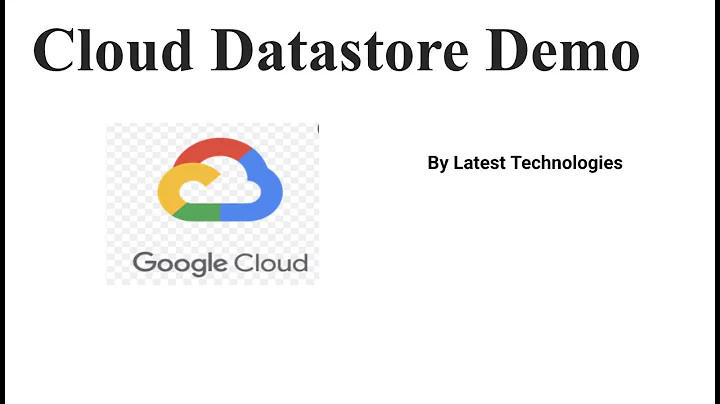 Google Cloud Datastore Demo | store and query data in Firestore in Datastore mode using the console