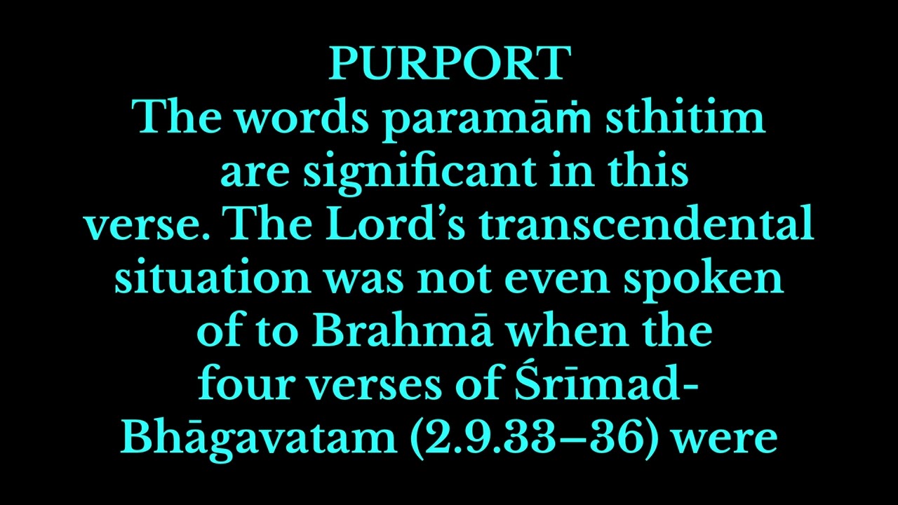 Lord Imparts Transcendental Wisdom || SB 3.4.19 || Srila Prabhupada 