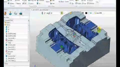 CAD Basic (Mold - Create Runner And Cooling) ZW3D