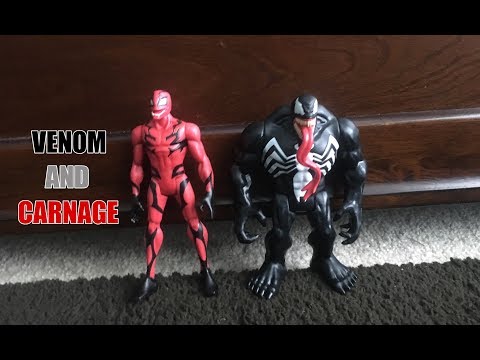 Marvel Venom Venom /& Carnage Figure 2-Pack Hasbro E2937