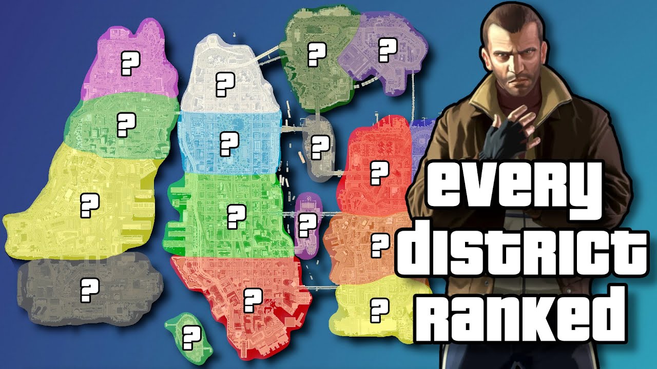 Ranking Every District in GTA4 From Worst to Best!