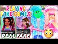 WE PLAYED FAKE ROYALE HIGH GAMES & FOUND SOMETHING COOL! Ft. My Boyfriend ROBLOX Royale High