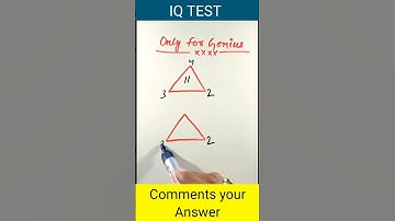 Find the missing number | math puzzle|iq test| #maths #trending #youtubeshorts #explore #mathsscam