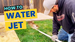 This Water Jet Trick Saves Hours Of Digging