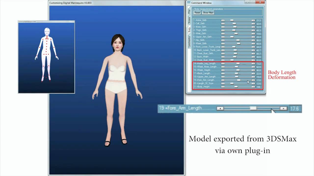 Virtual Human Body Modeling - YouTube