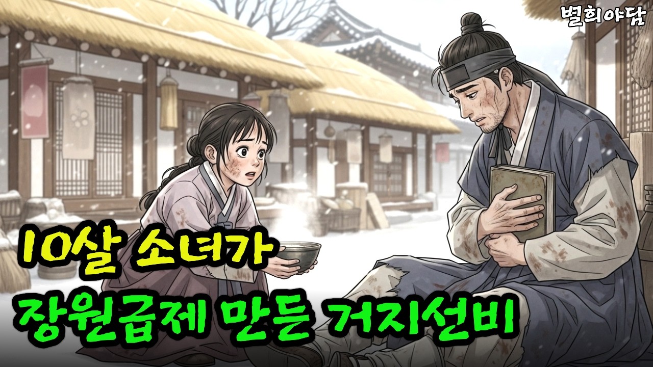 거지 선비가 장원급제한 이유… 그 곁엔 늘 10살 소녀가 있었다 ㅣ야담ㅣ 민담 ㅣ설화 ㅣ옛날이야기 ㅣ전설