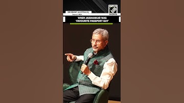 “I was known as guy who…” EAM Jaishankar shares funny anecdote when he was favourite ‘passport’ guy