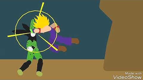 Gohan vs Cell (Stick Nodes) Animation