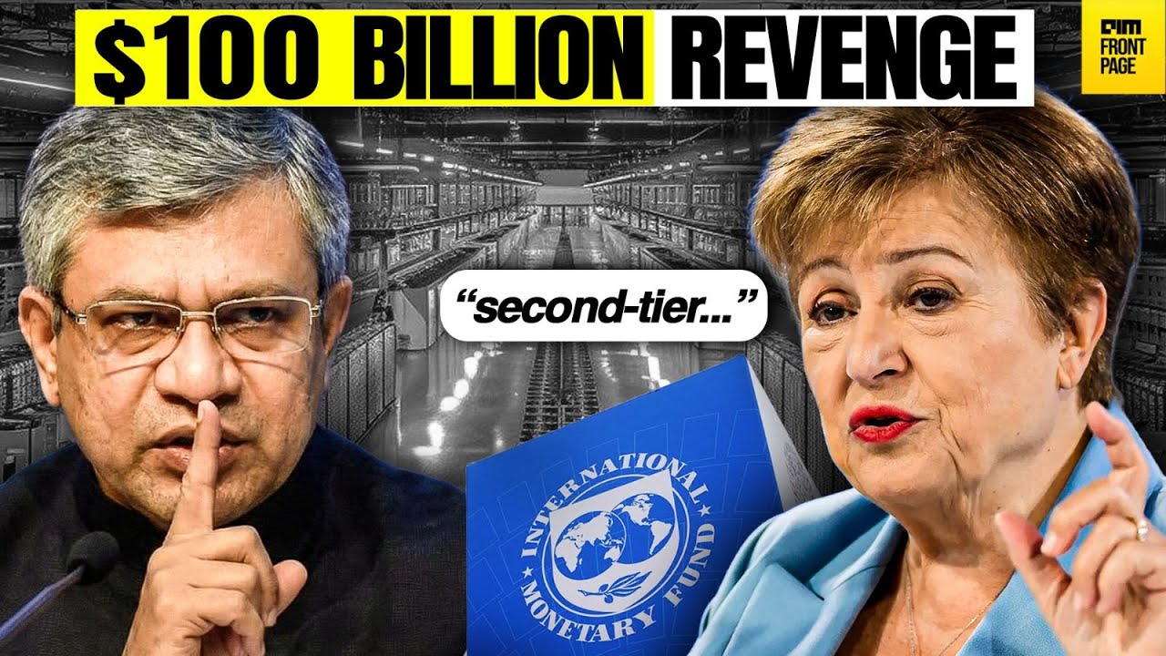 India’s $100B AI Masterstroke: Ashwini Vaishnaw Silences IMF at Davos