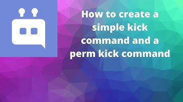 How to create a simple kick command and a perm kick command DBS [Discord Bot Studio] [Paid]