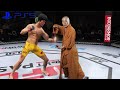 UFC4  Bruce Lee vs Thai Figter EA Sports UFC 4