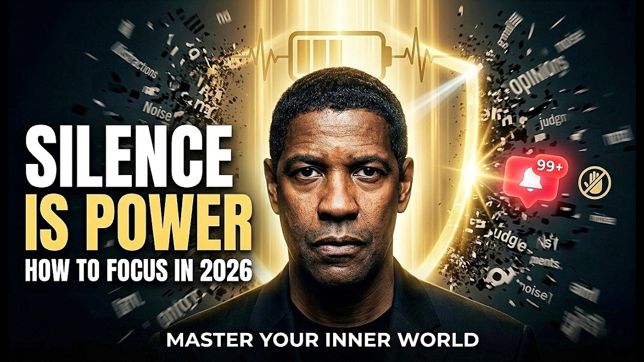 Focus On Yourself And Stay Silent In 2026 By Denzel Washington!