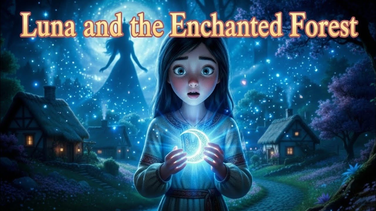 LUNA AND THE ENCHANTED FOREST I A FAIRYTALE OF COURAGE AND LIGHT I YOUTUBE STORYTELLING CHANNEL 