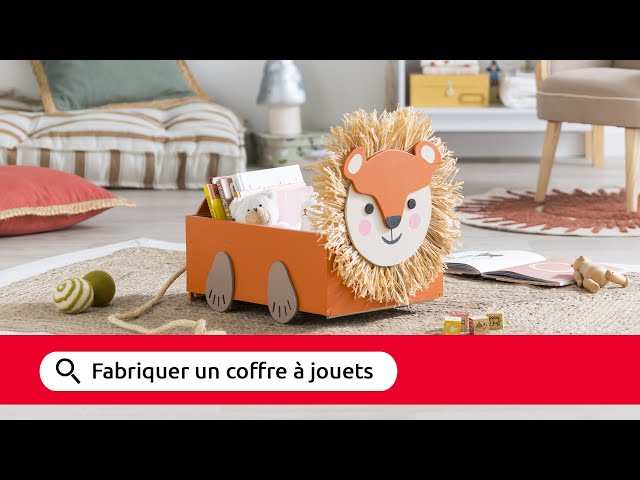 Comment fabriquer un coffre a jouet pour enfant/How to make a child's toy  chest 