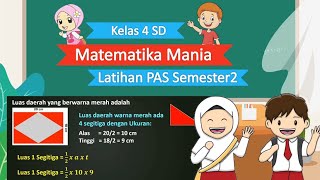 Latihan soal UAS Matematika Kelas 4 SD Semester 2 Tahun 2023