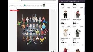 How to Check LEGO Minifigure Prices on Any Website (Chrome Extension) screenshot 2