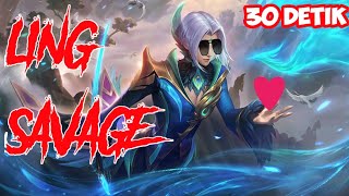 Video 30dtk ling savage lagu KEREN