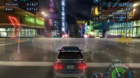 NFS - Underground - Race-24-"LAP KNOCKOUT"-One Down,Two To Go - Hard Level