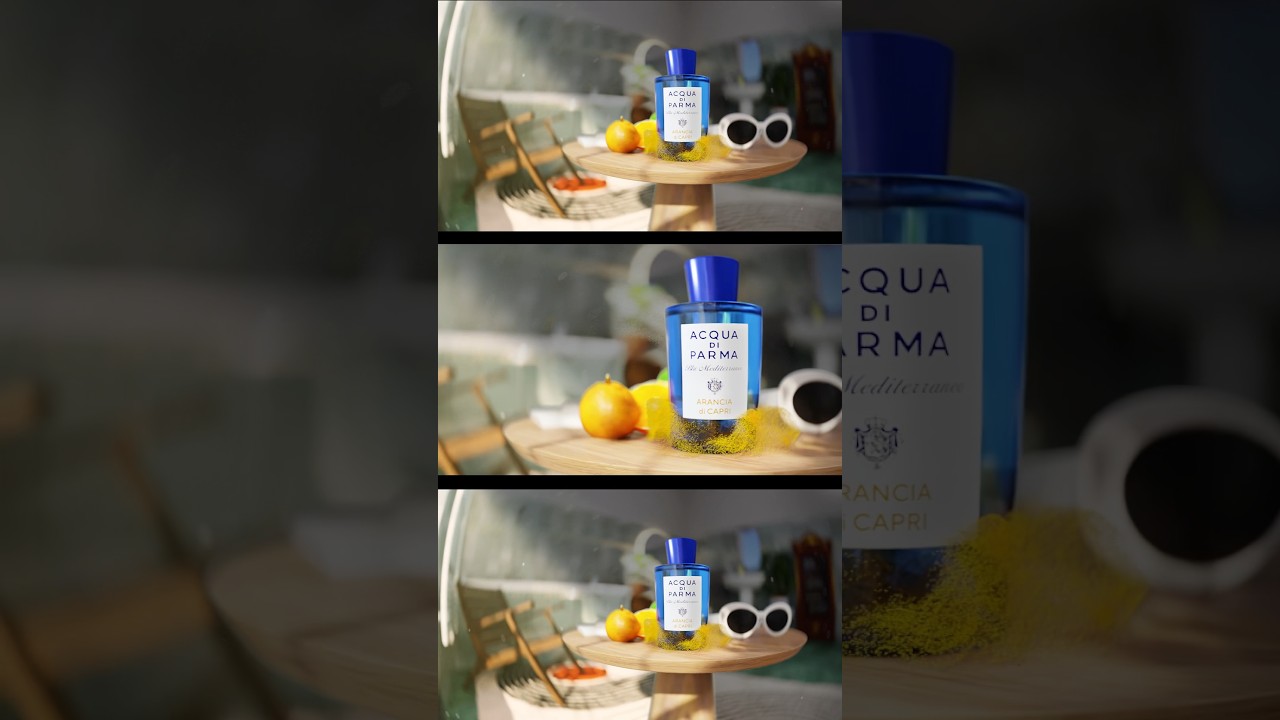 Acqua Di Parma | 3D Product Animation | Blender Cycles | how to model a perfume bottle
