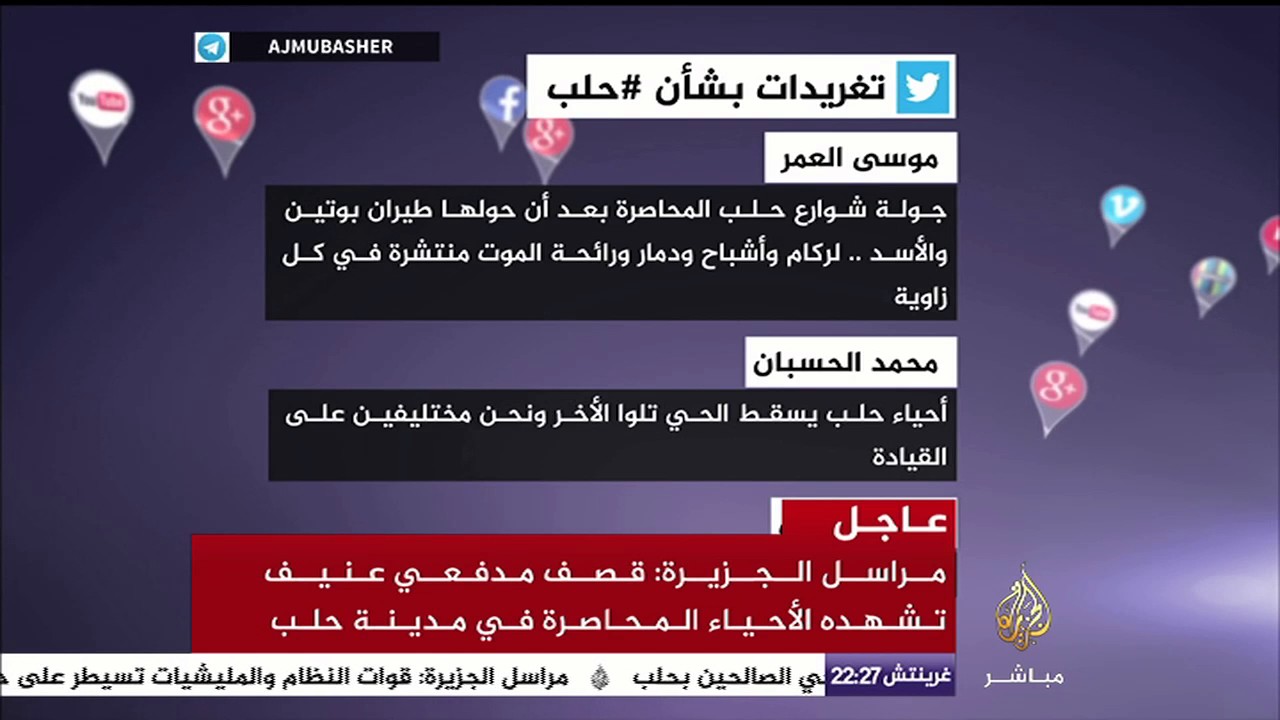 حلب .. مدينة الرعب