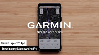 Support: Downloading Maps to the Garmin Explore™ App (Android™) screenshot 4