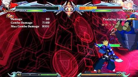 【BBCPEX】 - Ragna 9331 Damage Combo