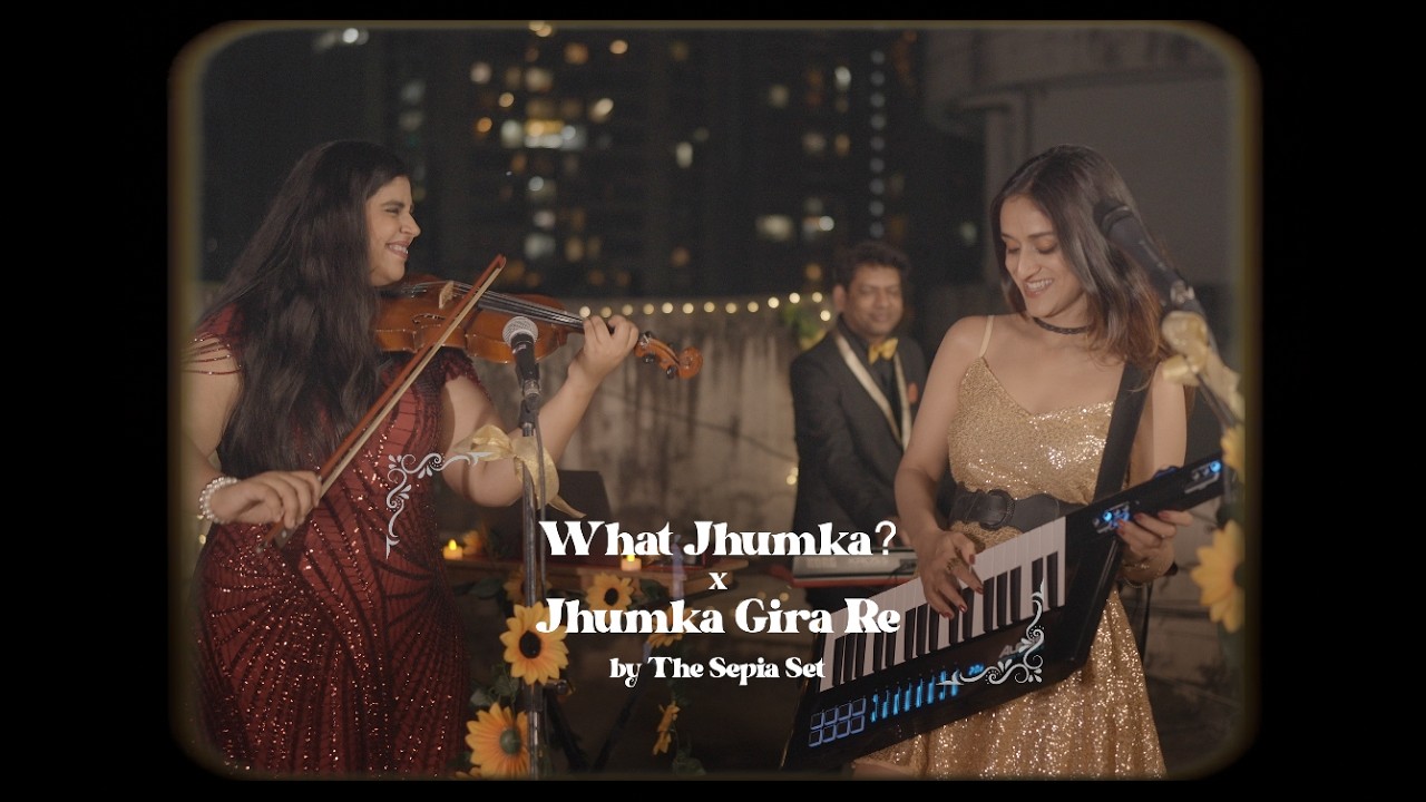 What Jhumka x Jhumka Gira Re | The Sepia Set by Neha Karode What Jhumka x Jhumka Gira Re | The Sepia Set by Neha Karode