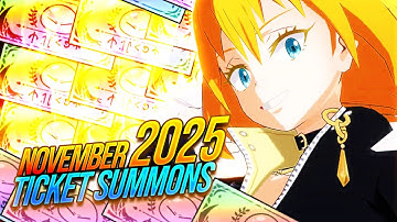 USEABLE DUPES! Or not. NOVEMBER 2025 TICKET SUMMONS! (Slime: Isekai Memories)
