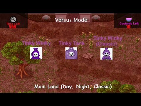 Slendytubbies 2D Revolution - Collect Mode  Mountains (Day, Night,  Classic) 