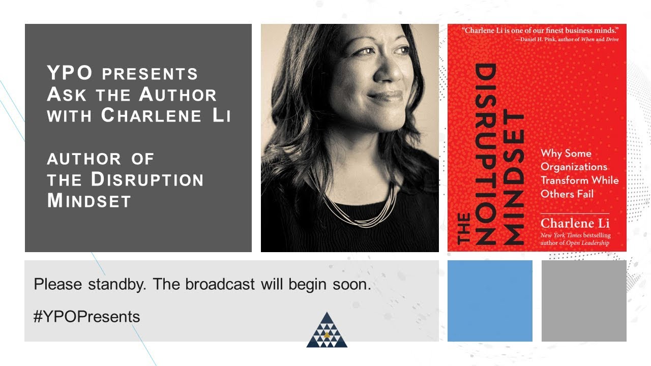 YPO presents Ask the Author with Charlene Li - Part 1