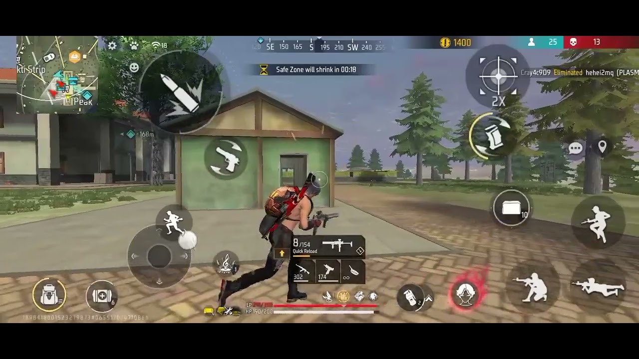 Free fire battle royale best gameplay - YouTube