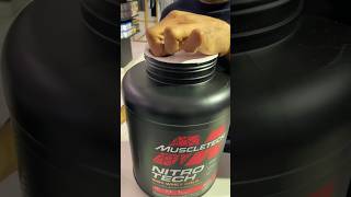 MUSCLE TECH NITRO TECH 100%WHEY GOLD PROTEIN💯￼opening #shorts #status #youtubeshorts Profile