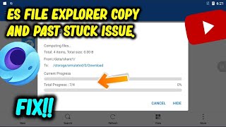 ES File Explorer Copy And Paste Stuck Issue Fix In Gameloop Emulator🥰. screenshot 4