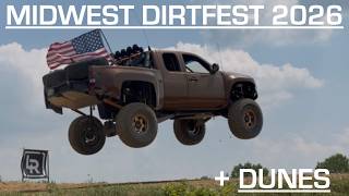 Offroad Race Trucks On A Dirt Bike Track! (Midwest Dirtfest)