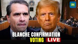 LIVE:US Senate Votes on Todd Blanche's Attorney General Confirmation | Senate Confirmation Vote LIVE