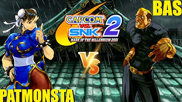 CAPCOM VS SNK 2: BAS vs PATMONSTA pt 1