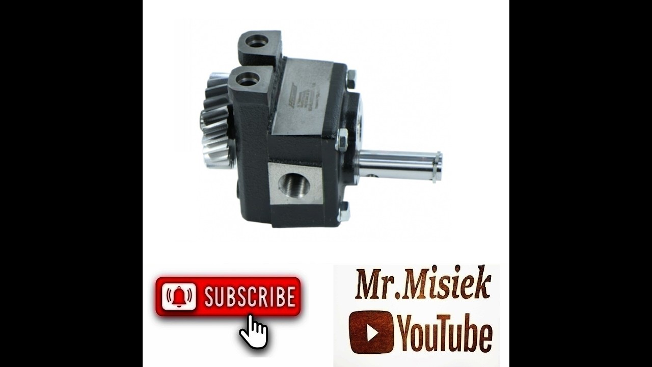 Odc.660 Czy ta pompa to już złom??? skąd ten luz!! pompa oleju silnika c-360 4011 355 Hylmet ursus