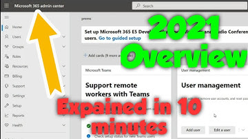 New Microsoft 365 Admin center All tabs explained in 10 minutes | Office 365